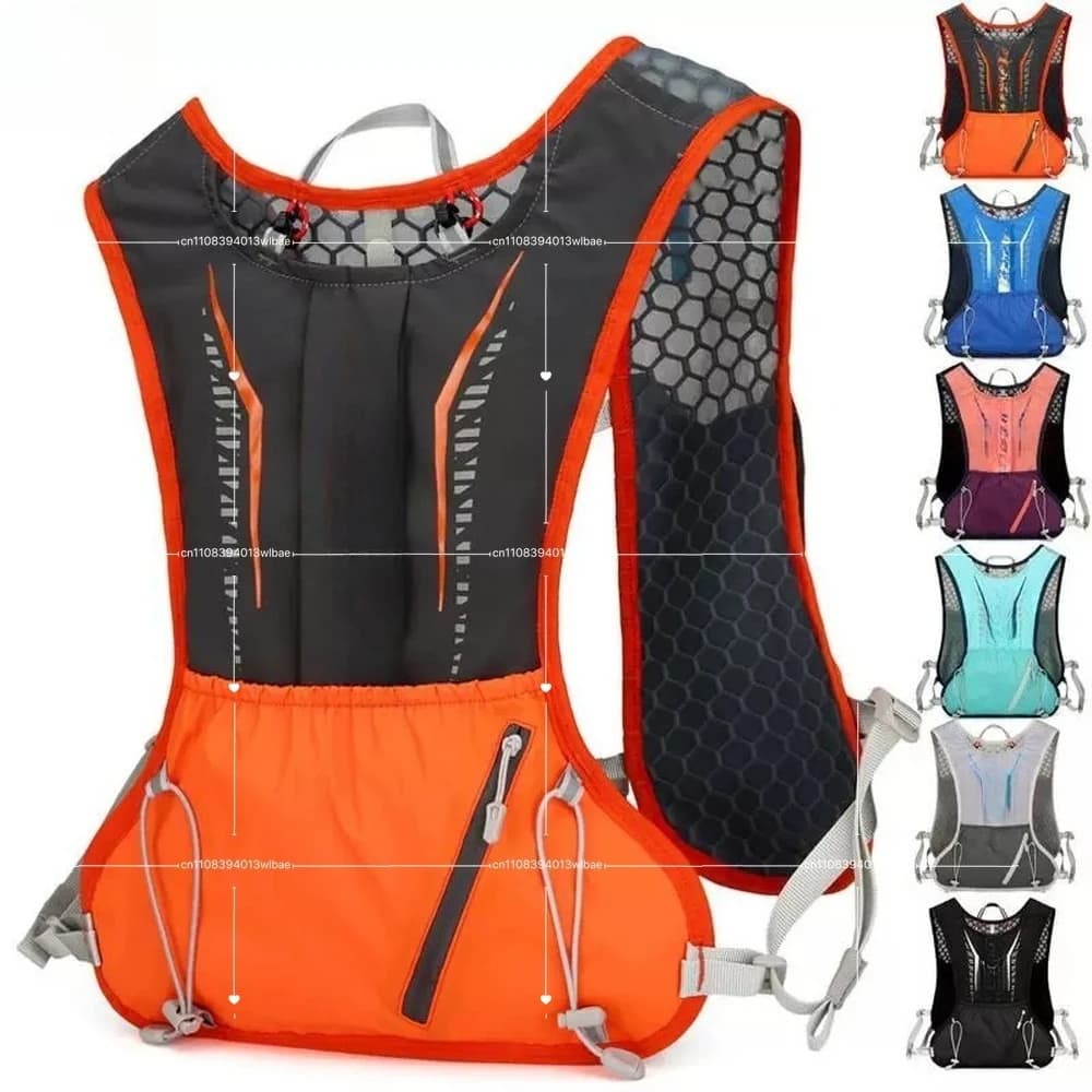 Ultralight Running Hydration Vest Pack for Marathon Hiking Cycling Men Women