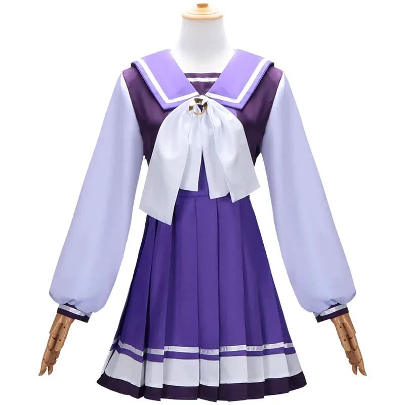 Anime Pretty Derby Uniforme scolastica Set cosplay Mejiro McQueen Abito per le donne Performance Party Costume di Halloween;2,c'4,h