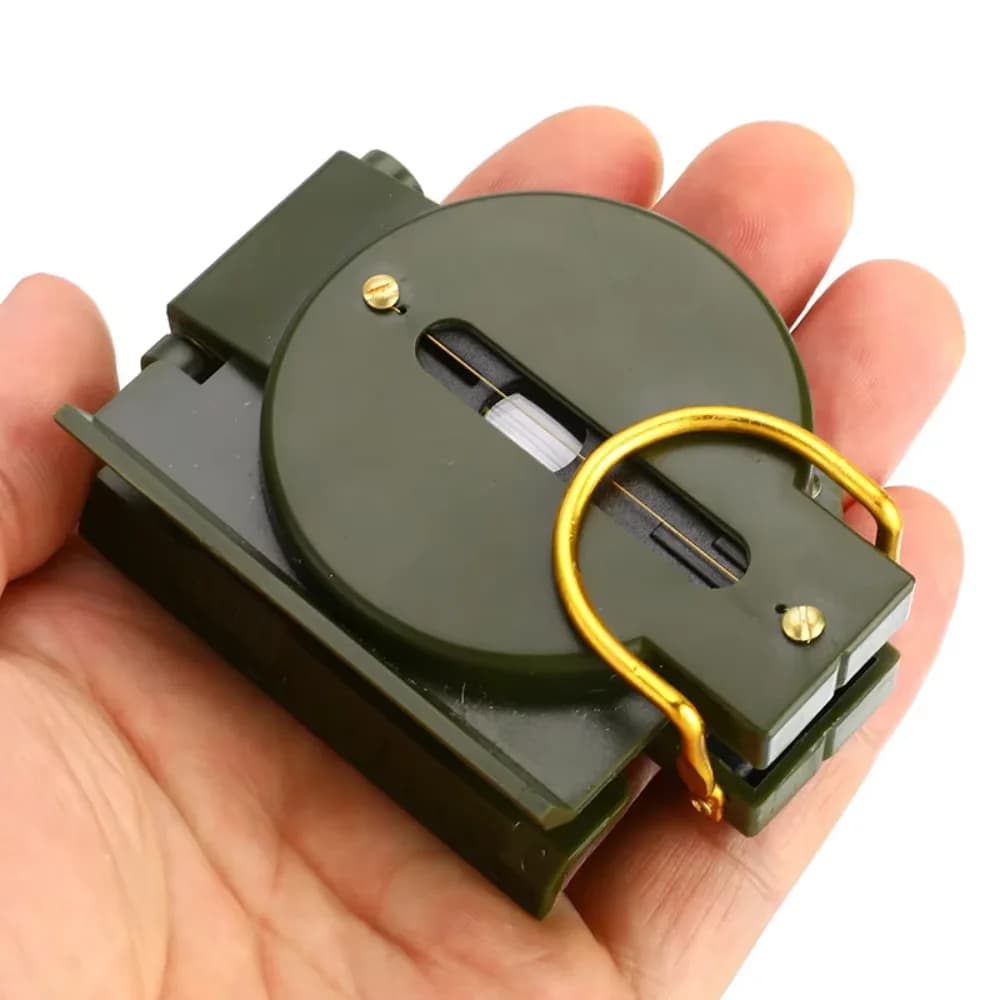 Bussola impermeabile ad alta precisione Gadget da esterno Sport Escursionismo Alpinismo Esercito militare professionale Mirino in metallo