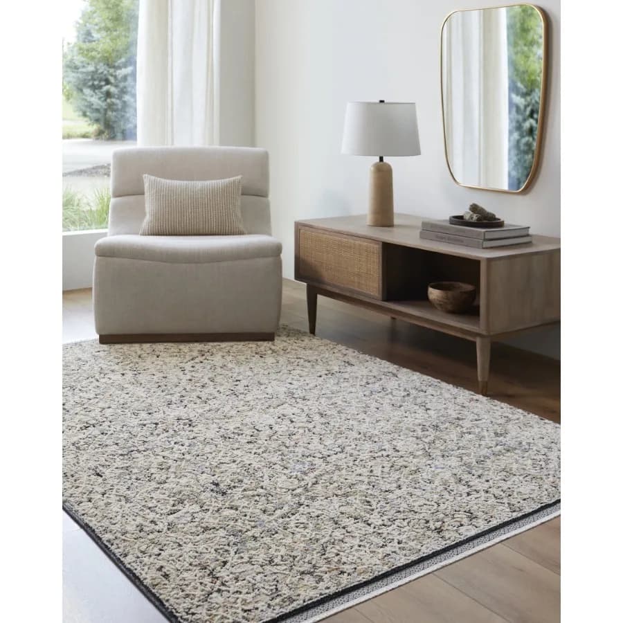 Area Rugs for Living Room 2x3 Rivaldo Traditional Light Brown Rug Bedroom Dining Room Home Decor Stain Resistant Carpet 2' x 2'