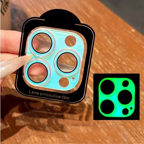Pellicola protettiva in vetro temperato per luce notturna per iPhone 16 15 14 Pro Max Plus Cover proteggi schermo per obiettivo fotocamera