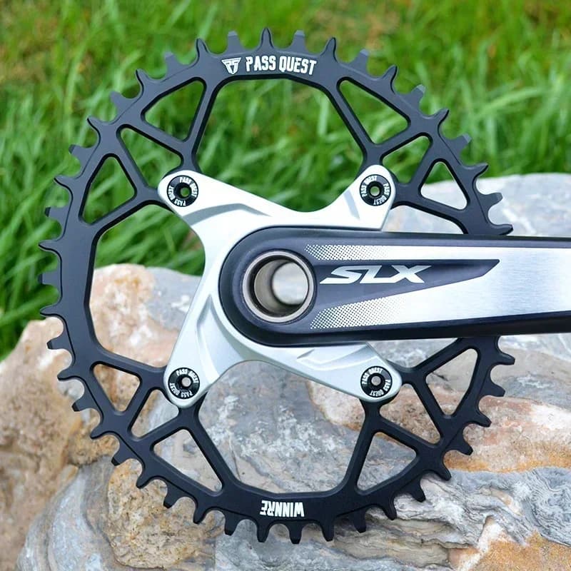 PASS QUEST 104BCD VOAL STRARROW GRANDE CATENA 104 BCD MTB Mountain Bike Guarnitura per bicicletta