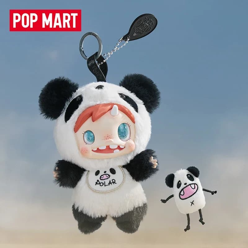 POP MART POLAR-Monster Baby Series Ciondolo in peluche Ver.1 Scatola cieca alla moda Giocattoli Scatola misteriosa Guess Bag Action Figure Regalo a sorpresa