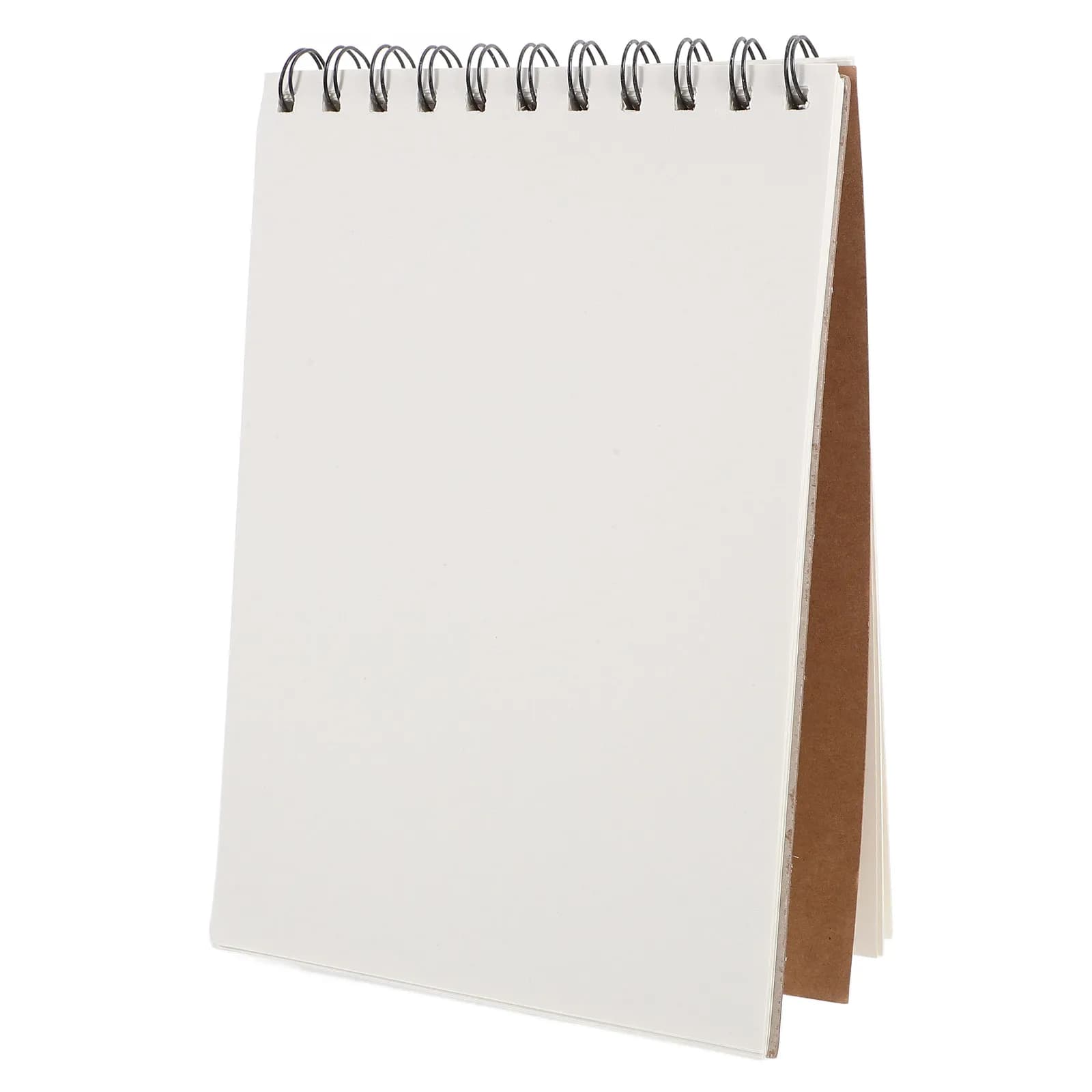 Kraft Paper Sketchbook 8K 16K A5 Spiral Bound Drawing Pad Blank Journal for Students Artists and Graffiti
