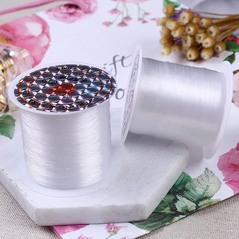 1 pz ad alta resistenza PE Nylon lenza filo elastico bobina filo invisibile poliestere esca stringa monofilamento corda forte