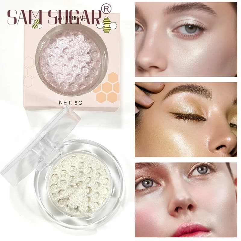 SAM SUGAR Engraving Little Bee High Definition CD Body Face Eye Shadow Nose Shadow 3D Brightening Facial Powder