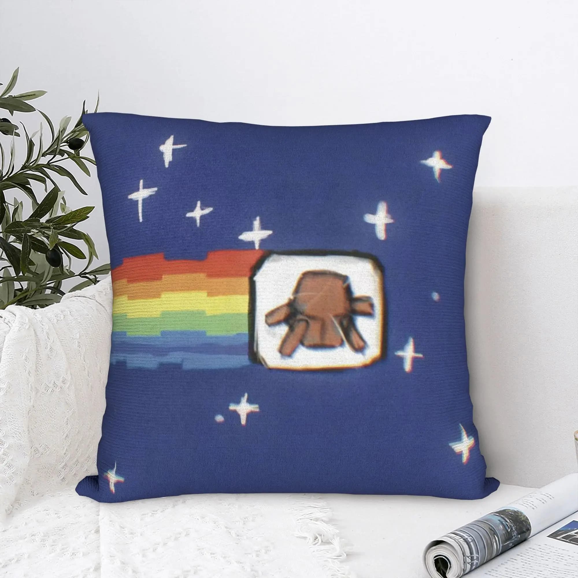 Rainbow Rockys Project Hail Mary Federa per cuscino Decorazione Ryland Grace Federa per cuscino quadrata per la casa 45X45 cm