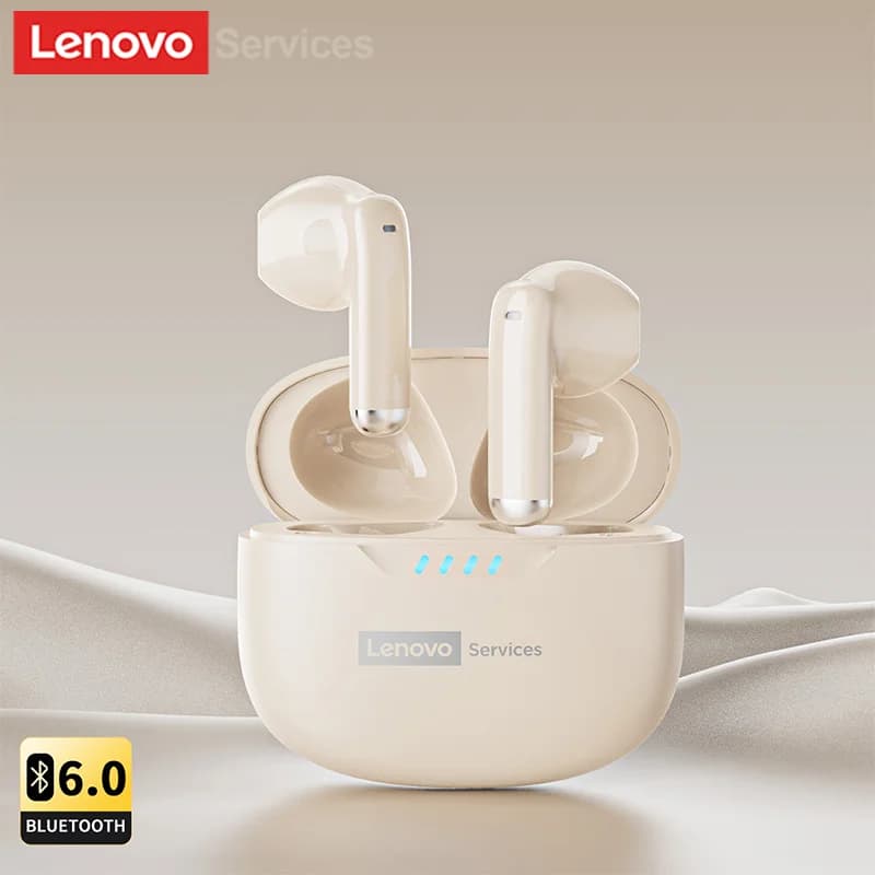 Choice Lenovo LE259 Bluetooth V6.0 Wireless Low Latency Gaming Headphones Stereo Sports Headphones with Call Noise Reduction