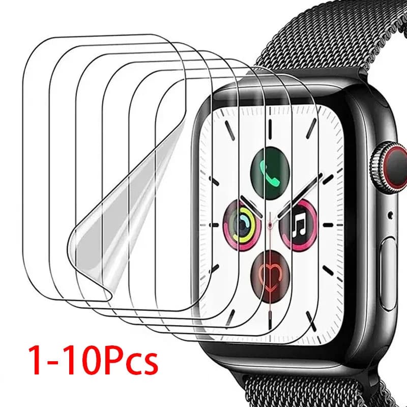 Pellicola proteggi schermo idrogel per Apple Watch 10 9 8 7 6 SE 543 46mm 42mm 45 44 41 40 38mm Non in vetro per iWatch Ultra 2 49MM