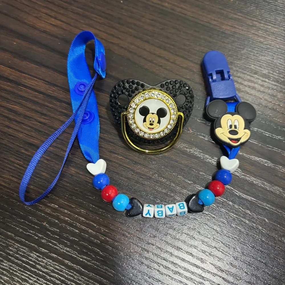 [Set] Ciuccio per neonati con supporto lenitivo senza bisfenolo A, ciuccio per neonati a forma di cartone animato per la masticazione e il gioco