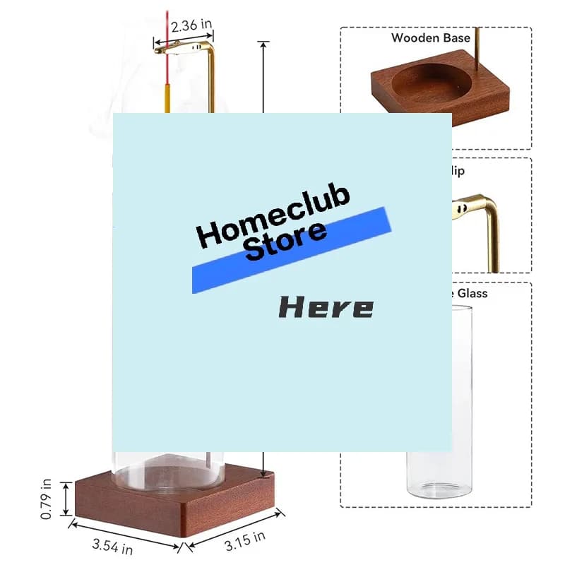 Incense Holder Incense Holder For Sticks Removable Glass Ash Catcher Mess Free Incense Burner Meditation Yoga Spa【Homeclub】