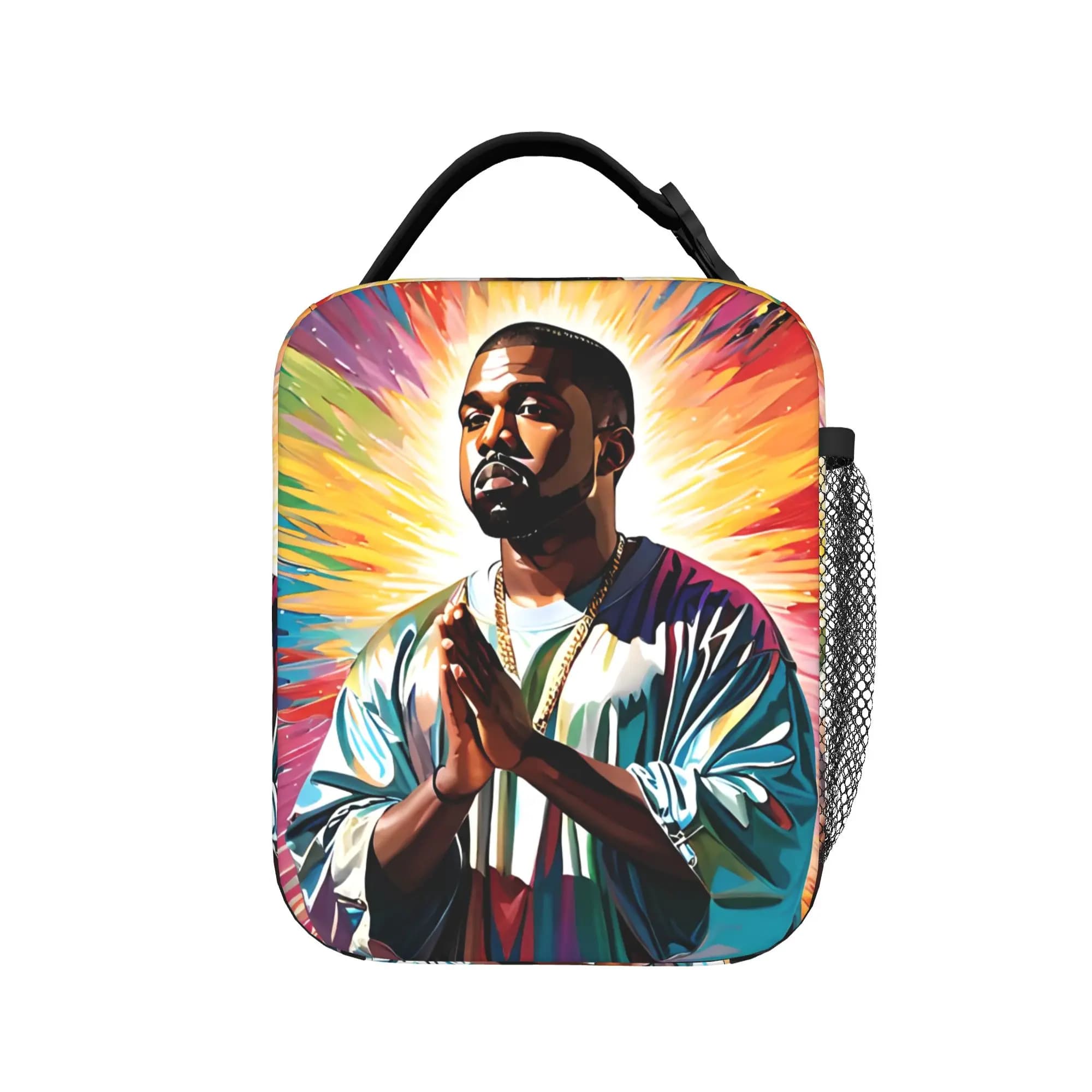 Borsa termica per il pranzo Pilgrim And Faith Kanye West, borsa frigo, contenitore per il pranzo, borsa porta pranzo, borse per la conservazione degli alimenti, per lavoro e picnic