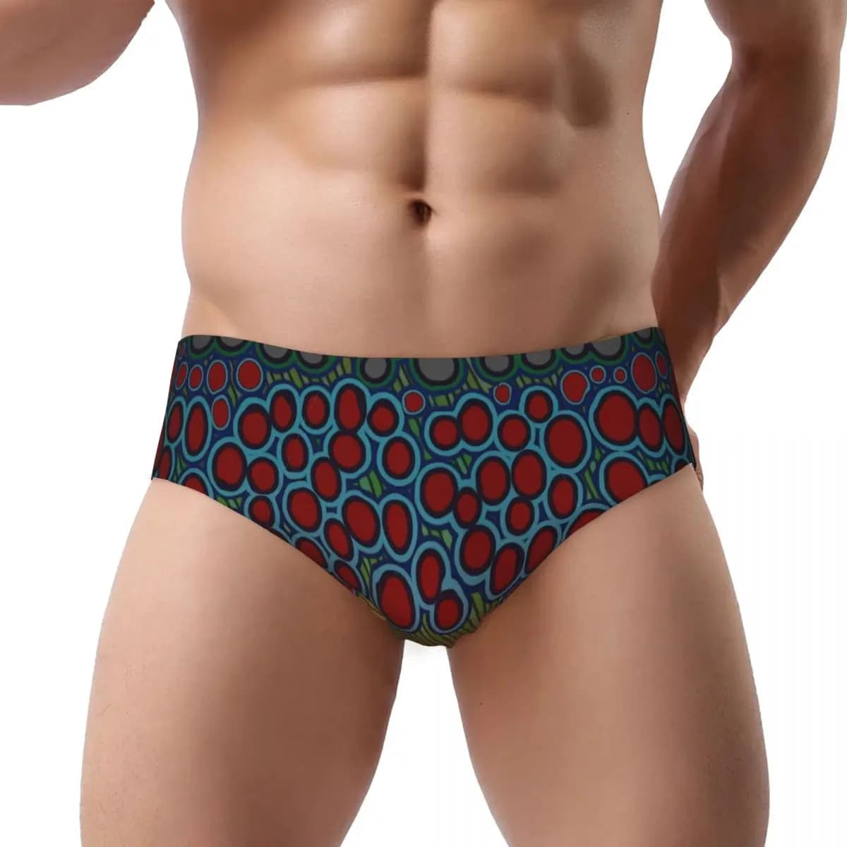 Biancheria intima personalizzata da uomo Arctic Char Camo Mutande Comfort Camouflage Slip