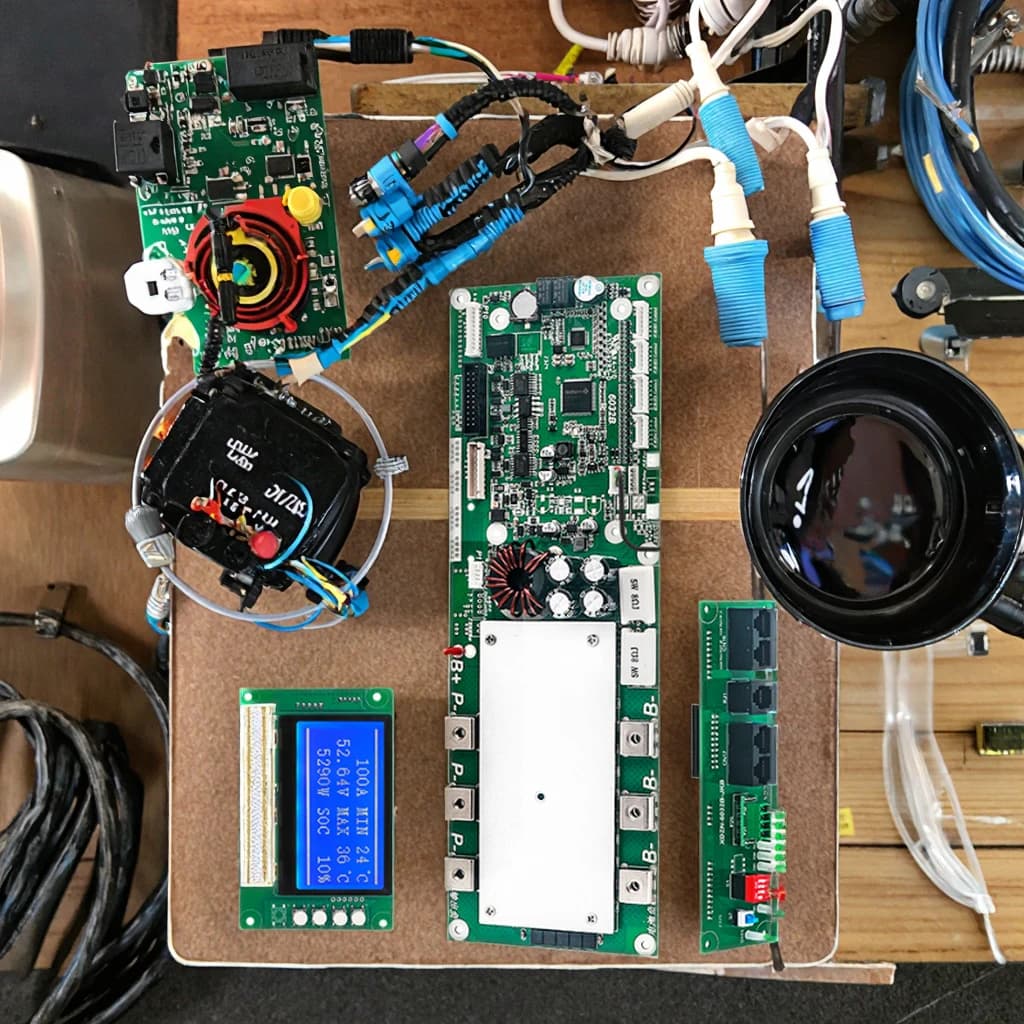 BMS LiFePO4 16S 48V 200A – Smart with CAN/RS485/Bluetooth, for energy storage system