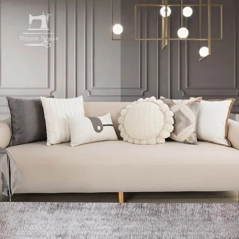 Modern Luxury Home Sofa Pillow Furniture Soft Decoration Company Chair Headrest Cover Polyester Fiber U-Shaped Pillow