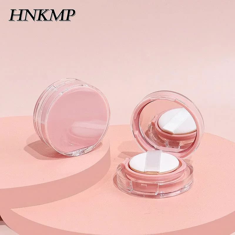 Mini Air Cushion DIY Box Empty Puff Casket With Mirror BB Cream Cosmetic Container With Sponge Foundation Makeup Case Skin Care