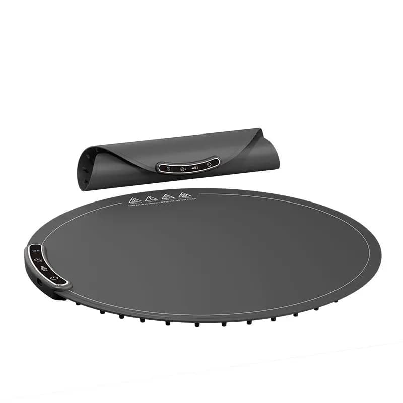 Tagliere Riscaldante Portatile in Silicone per Verdure, Pieghevole, per Uso Domestico, con Funzione di Isolamento Termico per Alimenti