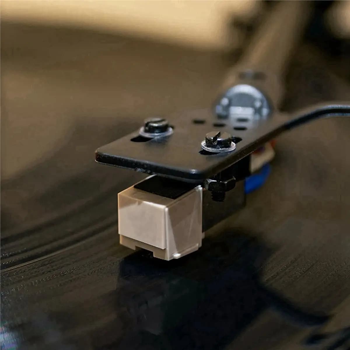 AS62 ATN3600L Stilo di Ricambio per Giradischi con Spazzola per la Pulizia, per Lettore di Dischi in Vinile LP