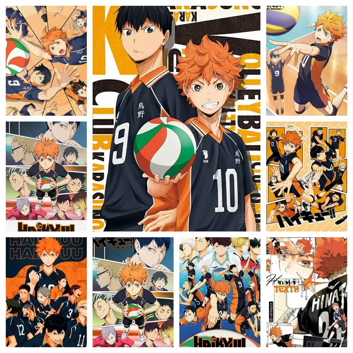 2026 New Haikyuu!! Diamond Painting Kits Mosaic Embroidery Cross Stitch Home Decor Children's Gift Crafts