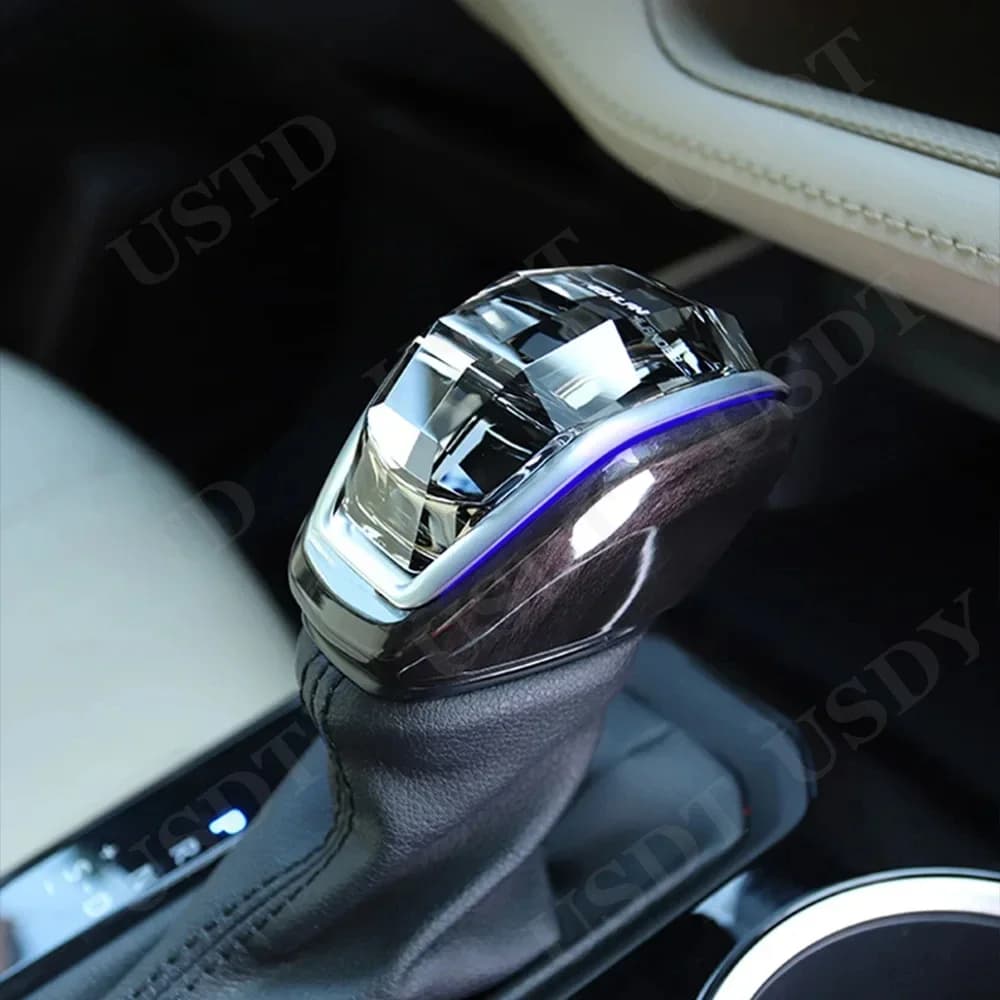 Crystal Gear Shift Knob Shifter Gear Cover Lever Head Fit for Toyota RAV4 XA50 HIGHLANDER CROWN WILDLANDER 2020- 2023 2024 2025