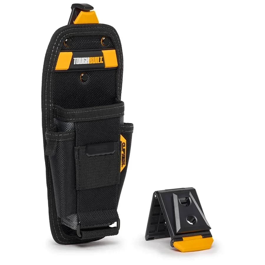 TOUGHBUILT Medium Pliers Pouch with 3 Pockets and Loops Heavy-duty construction with Belt Clip Tool Storage Bag TB-CT-35-M
