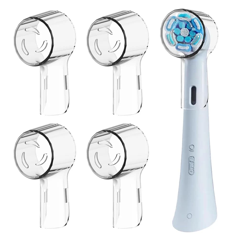 20 pezzi di coperture antipolvere per spazzolini da denti compatibili con le testine di ricambio Braun Oral B e la testina per spazzolino elettrico serie IO Pro