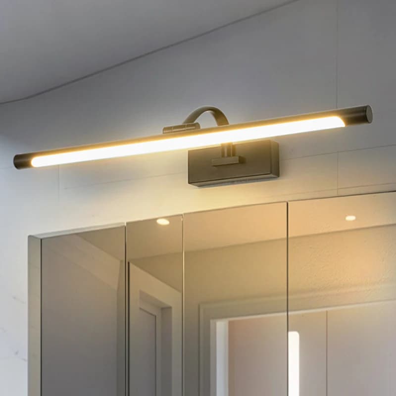 Nuovi fari a specchio a LED illuminazione galleria bagno moderno e minimalista lavabo specchio per il trucco illuminazione applique da parete