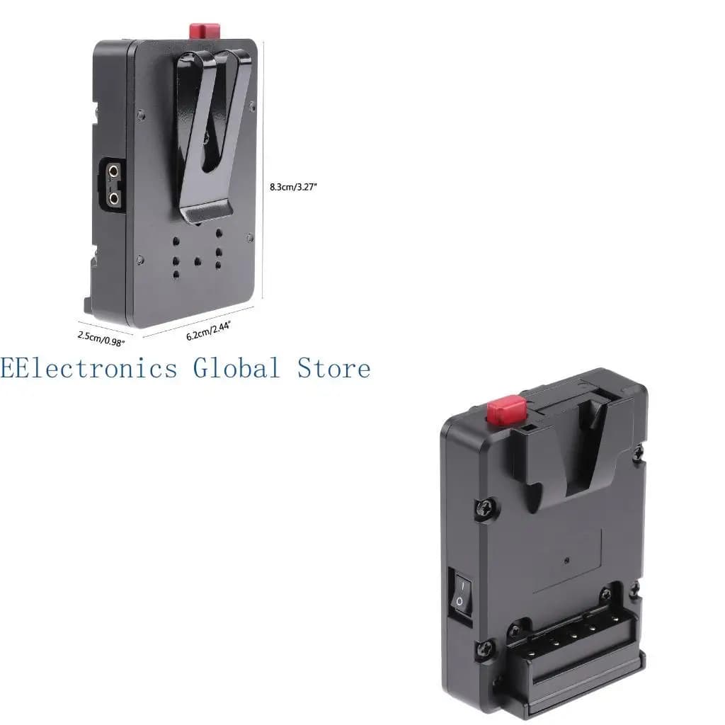 462B Adattatore per piastra batteria con attacco a V V-Lock 14,8 V per Prese D-tap V Mount