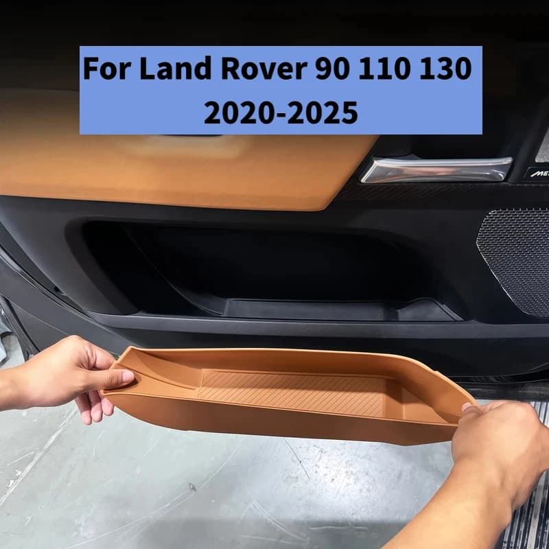 Per Land Rover Defender 130/110/90 2020-2025: Tappetino in Silicone per Vano Portaoggetti, Accessori Decorativi Interni