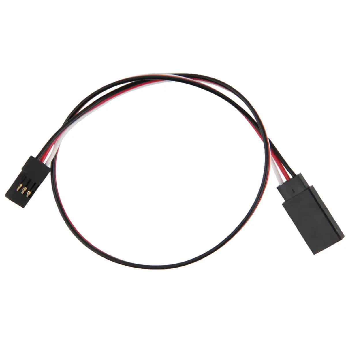 10 Pezzi Cavi di Prolunga Servo da 30 Cm Professionali per Auto RC, Aerei ed Elicotteri con Connettori Inclusi