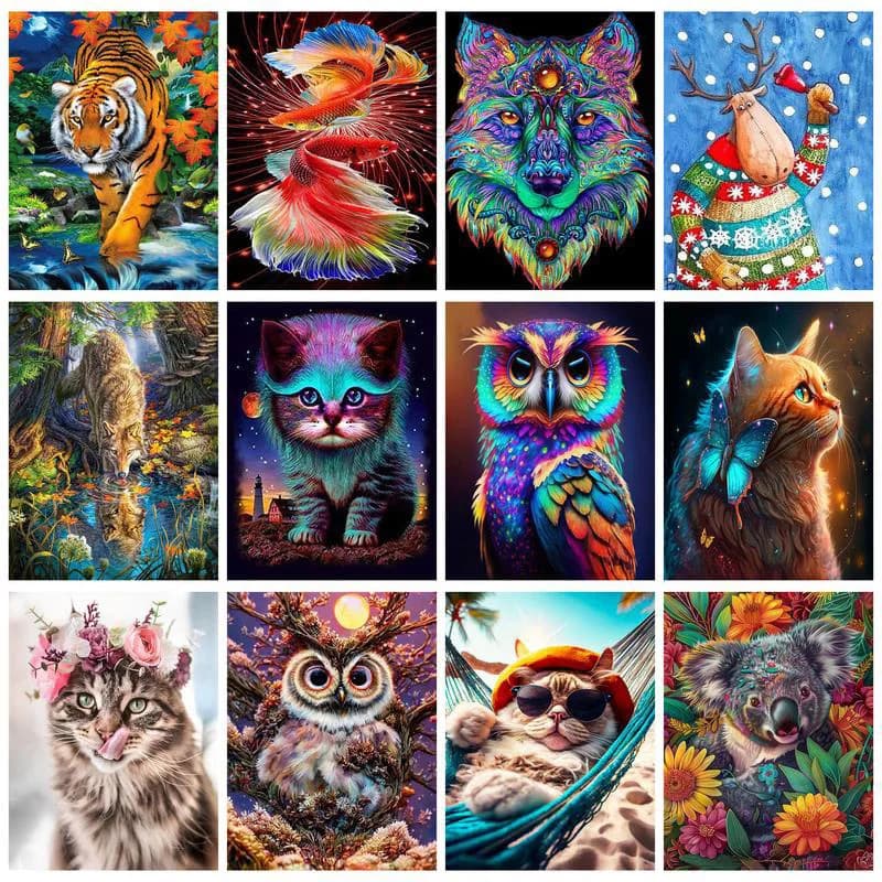 Nabi Koala Diamond Painting Animal Cross Stitch Embroidery Full Round Diamond Picture Of Acrylic Gift For Home Decors