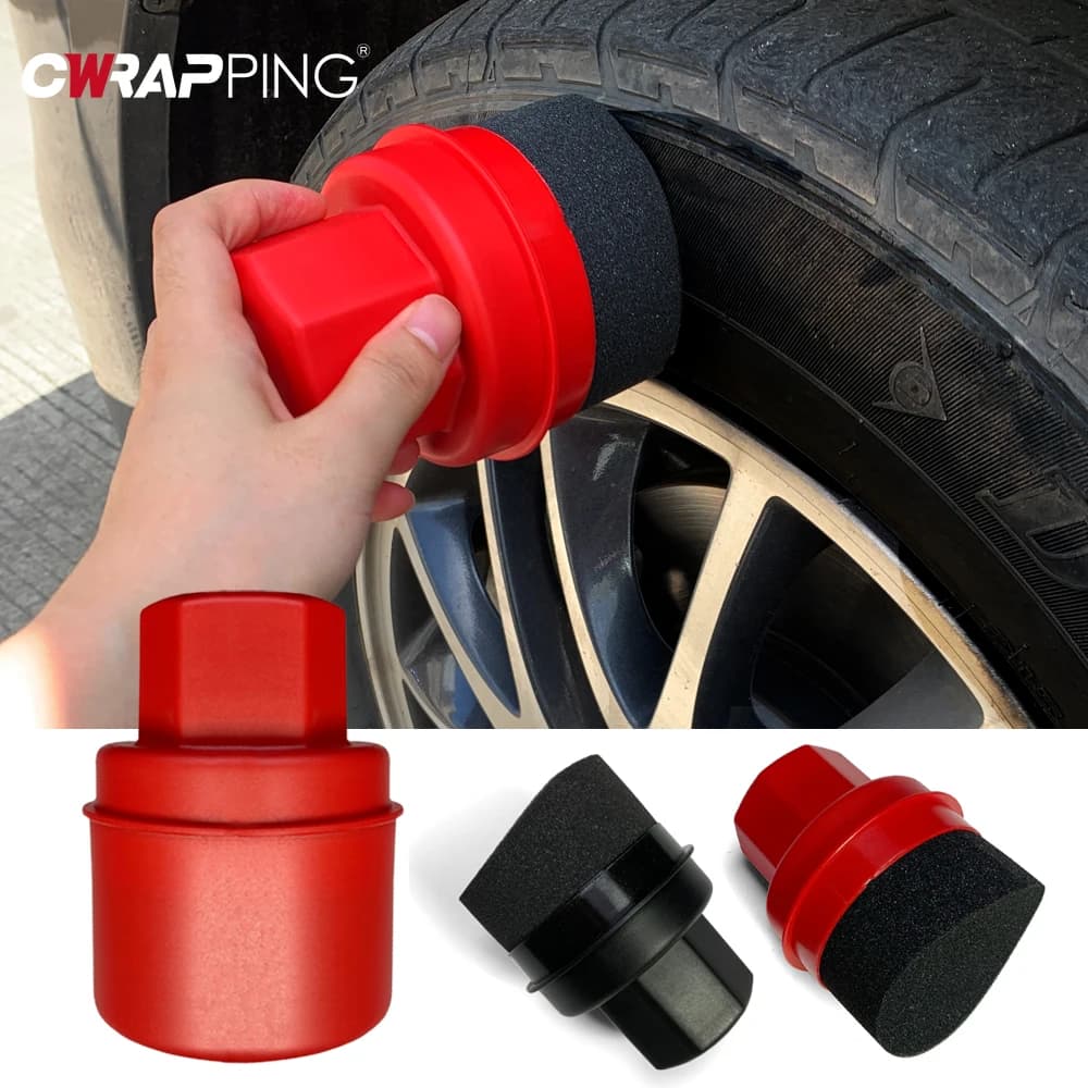 Car Wheel Polishing Tire Tire Ceres Clean contour Medical Appliance Sprinkle Sprinkle for Curved tires with auto accessories cover