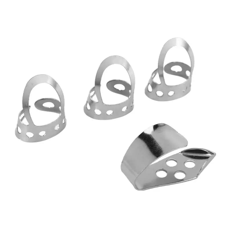 ABVH-4Pcs Plettri per chitarra in metallo regolabili per chitarra acustica, banjo, ukulele
