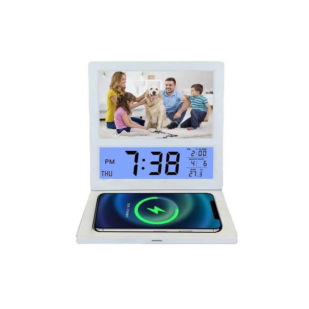 Cornice Digitale WiFi Smart Frameo da 7 Pollici con Schermo Touch, Miglior Vendita per Black Friday e Natale