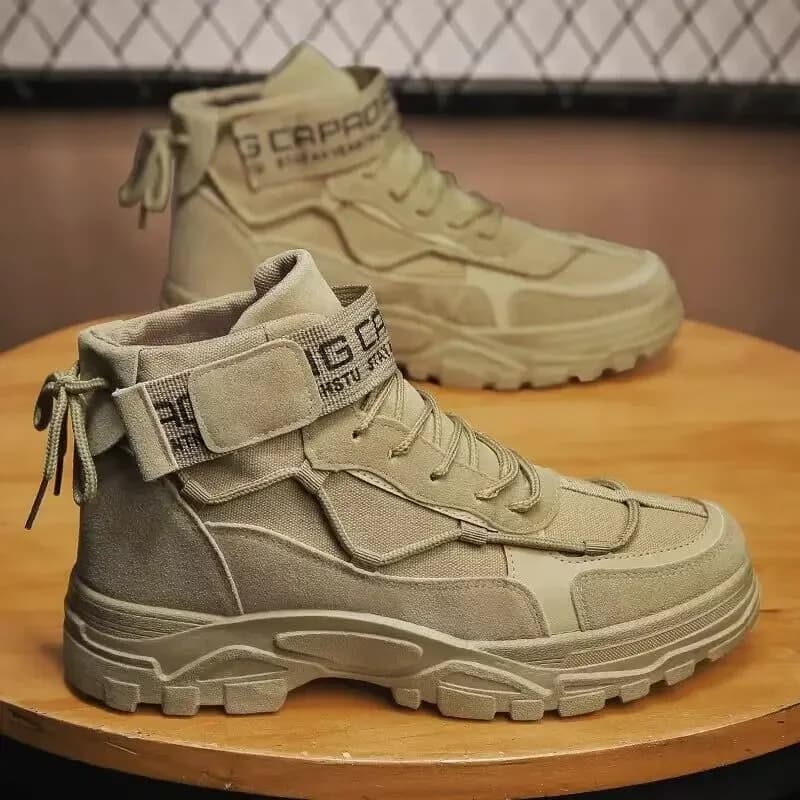2023 Stivali da uomo Stivali da trekking all'aperto Scarpe invernali Stivaletti da uomo leggeri antiscivolo nel deserto