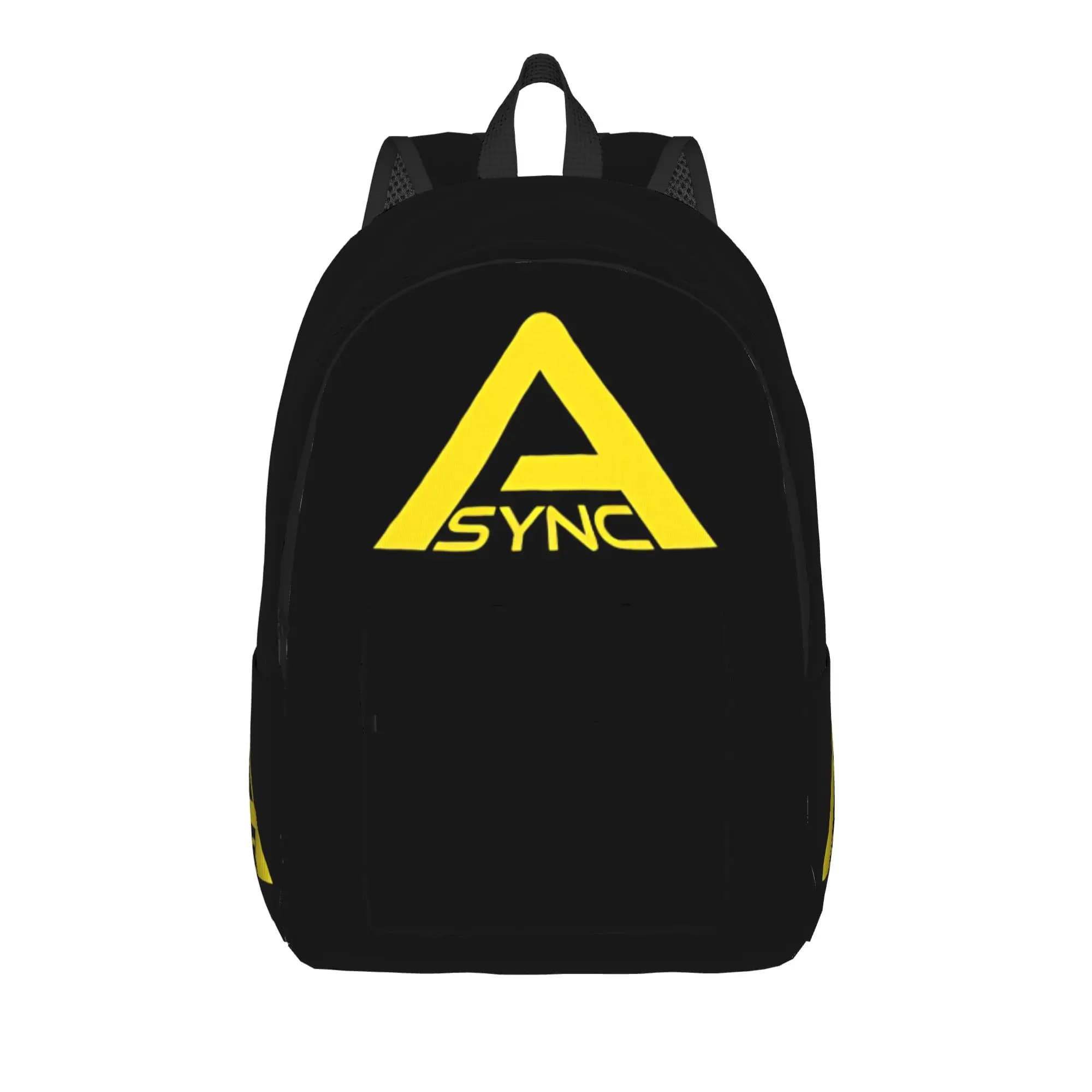 Zaino Backrooms ASYNC Sign 2026 per Film Horror, per Uomo Donna, Fantastico Zaino da Studente per Escursionismo e Viaggi, Borsa in Tela per Laptop e Computer