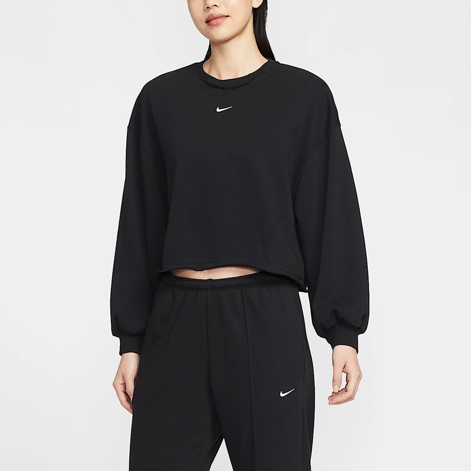 Nike Authentic Sportswear Women's Loose Simple Hoodie Sweatshirt IF0229-010