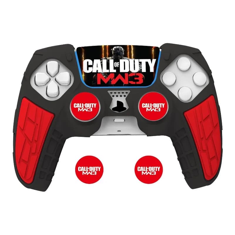 Hot Game Call of Duty Series PS5 Silicone Case Cute Cartoon Pattern Printed Creativity PS5 Controller Silicone Protective Case