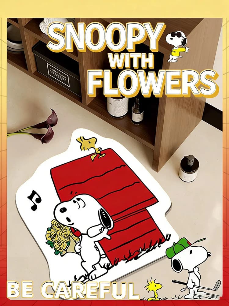 Lovely Cartoon for Home, Door, Sofa, Coffee Table, Bedroom, Soft and Comfortable