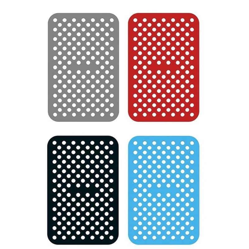 A56T-Rectangular Air Fryer Mat Silicone Air Fryer Mat Reusable