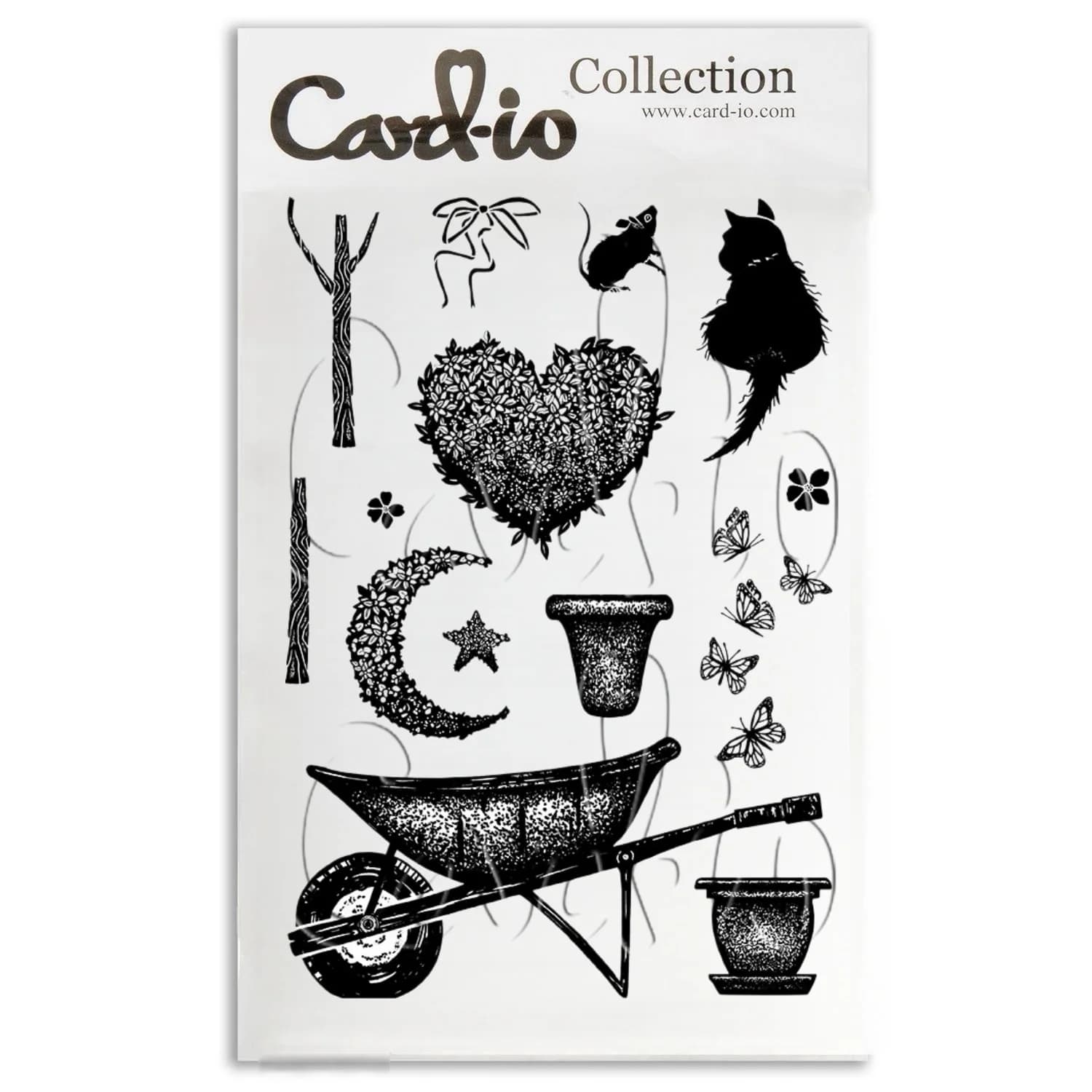 Timbri Trasparenti Barrow and Butterflies per Scrapbooking Fai-da-Te, Carta Goffrata, Album, Forniture per Artigianato, Decorazioni 2026 Nuovo
