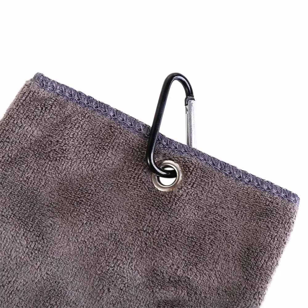 Panno per la pulizia degli accessori da golf, panno ad asciugatura rapida per il nuoto, asciugamano da golf, asciugamano per palline da golf, kit portatile per la pulizia