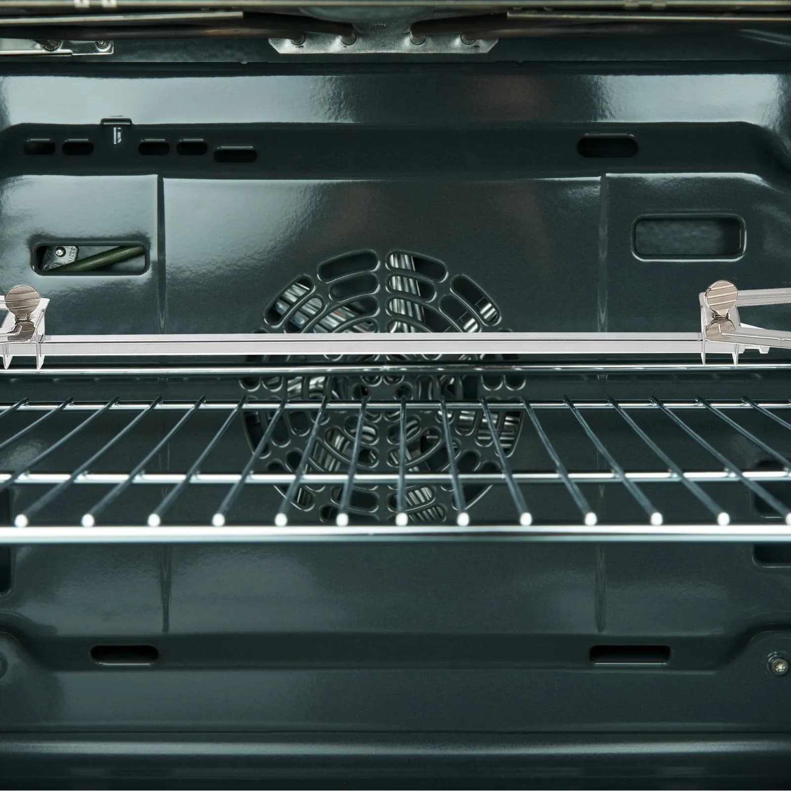 Premium Food Grade Stainless Steel Air Fryer Rotisserie Fork Set Rotating Roast Chicken Tool Grill Baking Cooking Kitchen