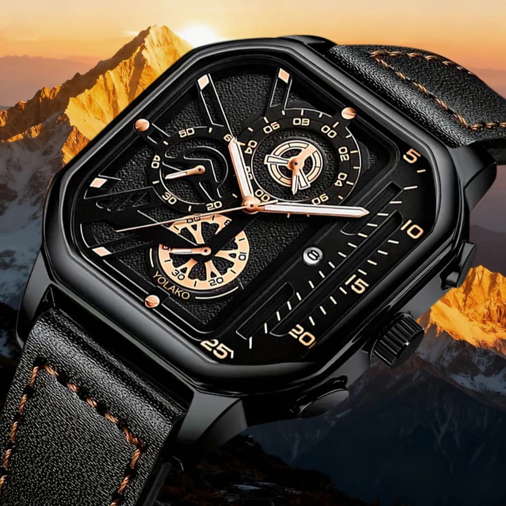 1Pc Men's New Quartz Watch, Practical And Versatile, The Best Choice For Giving Gifts To Fathers And Boyfriends (No Box Given)