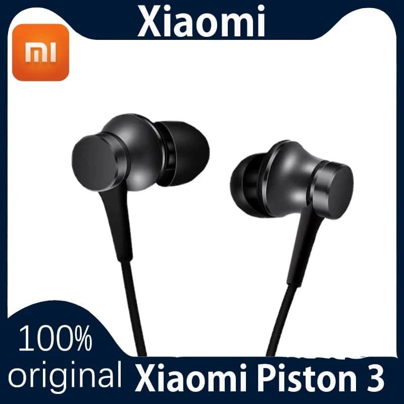 Original Xiaomi TWS 3.5 mm wired earplugs HIFI musical headphones Sports gaming heads for Samsung smartphone laptop