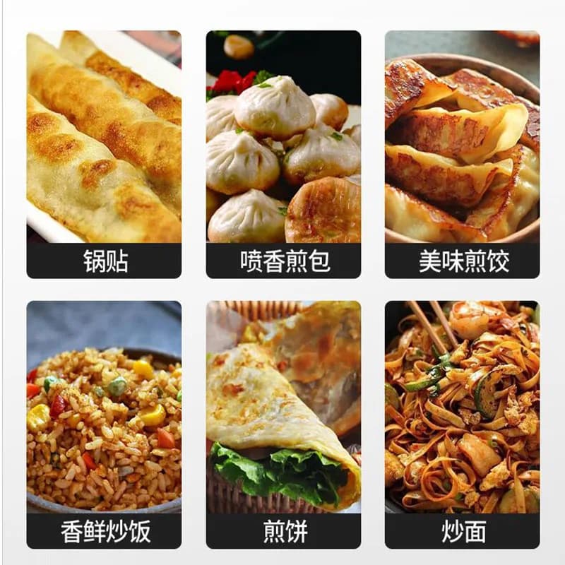 Commercial Electric Pancake Machine, Table Kitchen Plate, Electric Frying Board, Friction Ravioli Fritti Machine