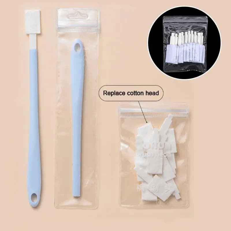 Set di Spazzole per Pulizia Fessure Usa e Getta con Teste Sostituibili - Set di Spazzole Multiuso per Dettagli per Bagno, Cucina, Patio