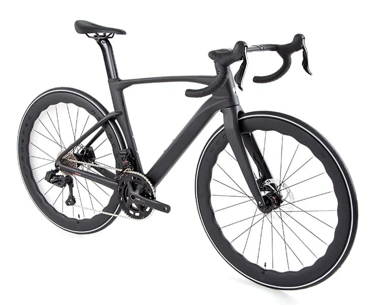 700C Carbon Fiber Road Bike, Ultra Light, with Wireless Electronic Gear and Disc Brakes