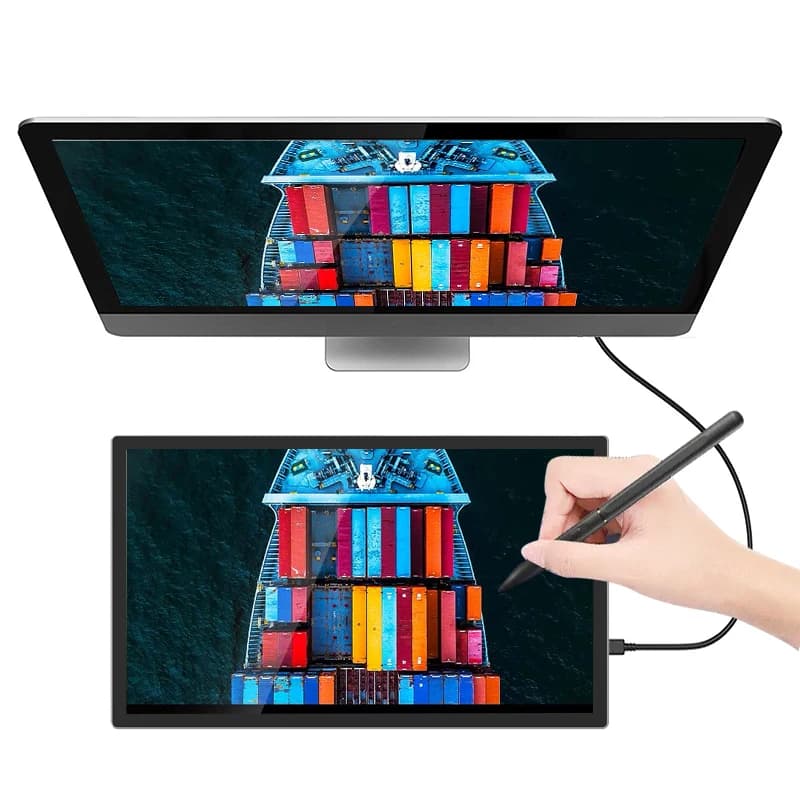 Tavolette Grafiche Interattive Portatili da 15,6 e 21,5 Pollici con Penna Digitale e Display Grafico