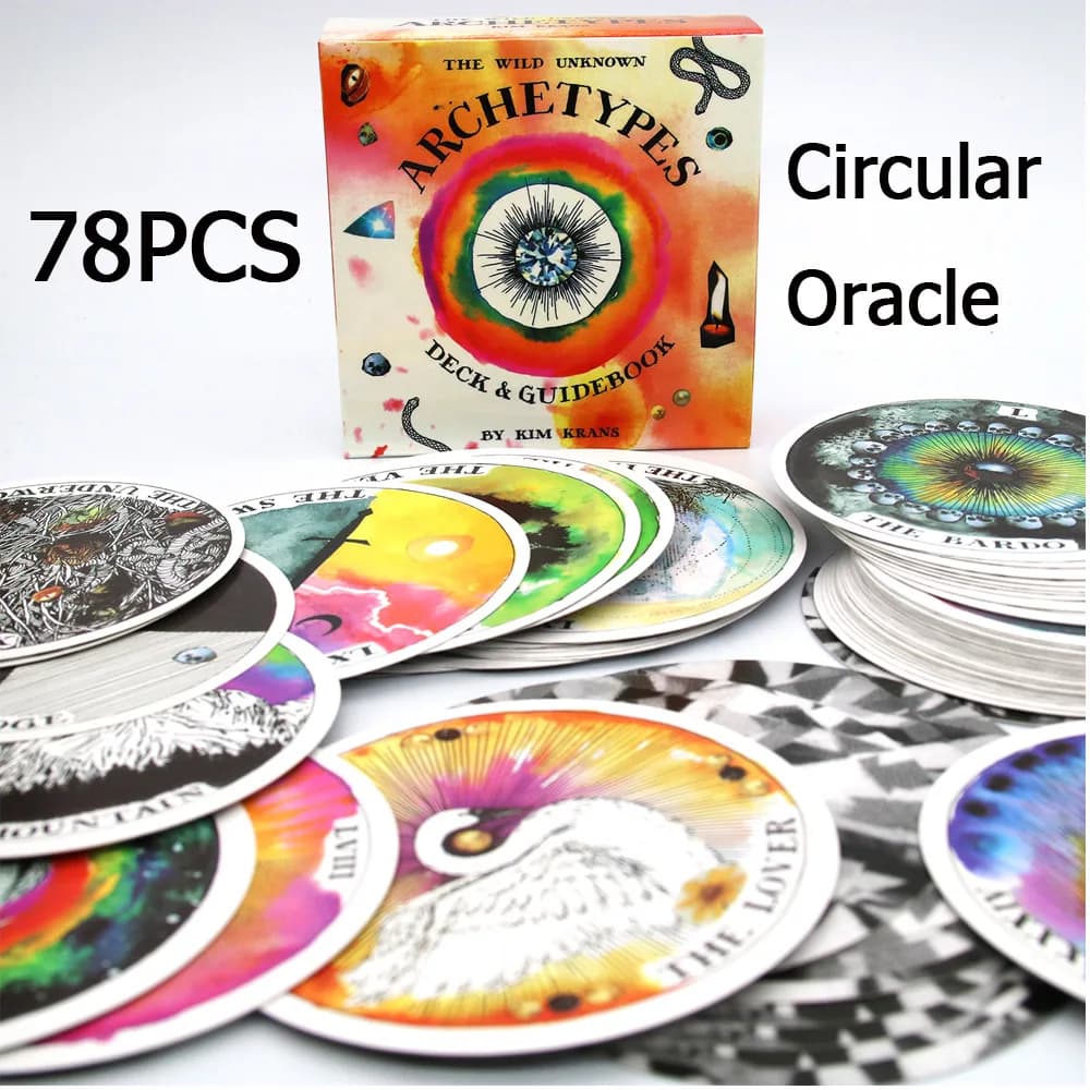 Oracle Wild Unknown Archetypes carte oracle Tarocchi l Oracle Card Giochi da tavolo Carte da gioco per giochi di società